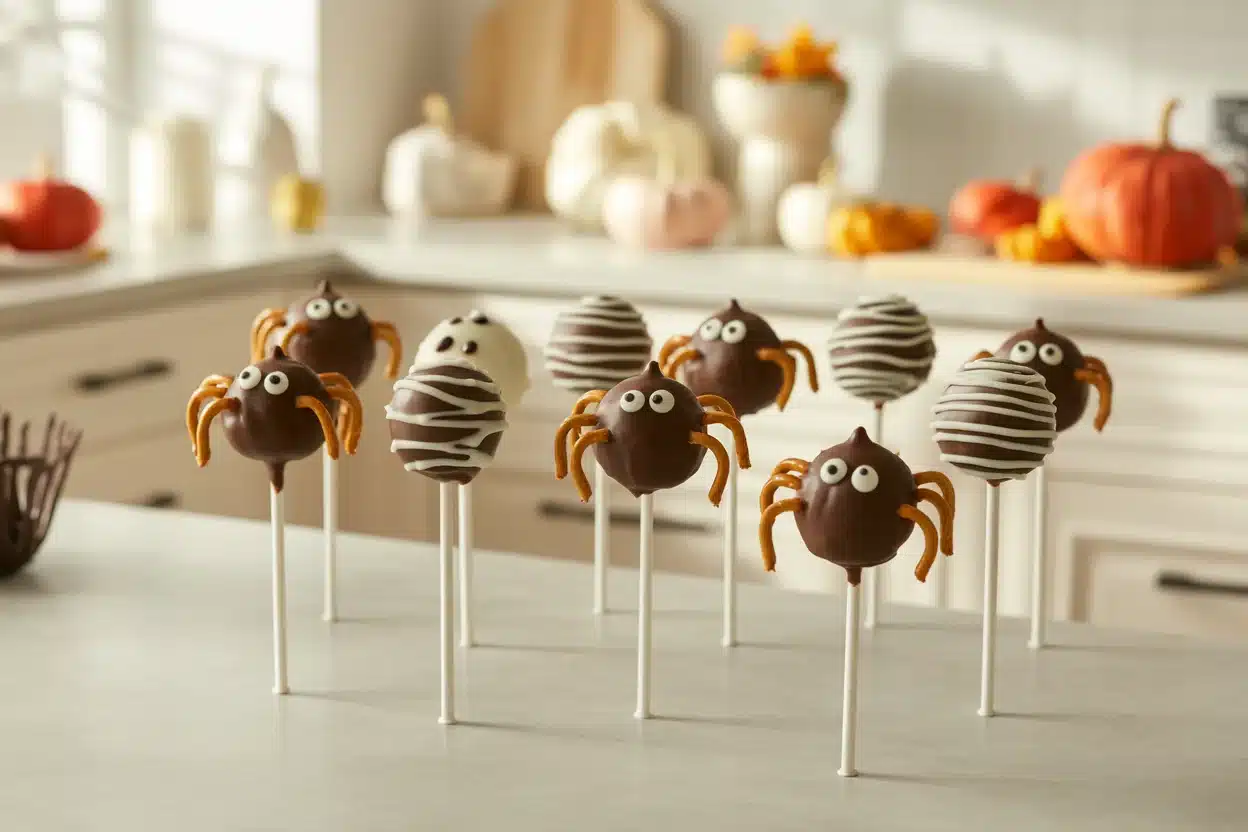 gluten free halloween cake pops
