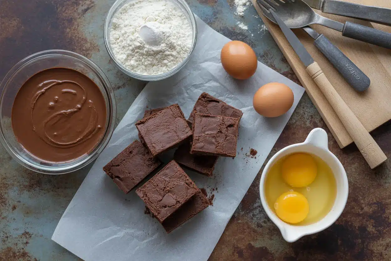gluten free halloween brownies