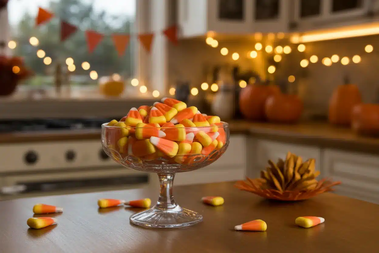 homemade halloween candy corn