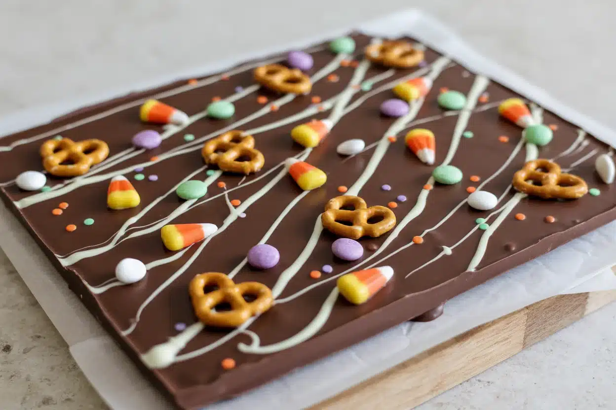 halloween dessert bark