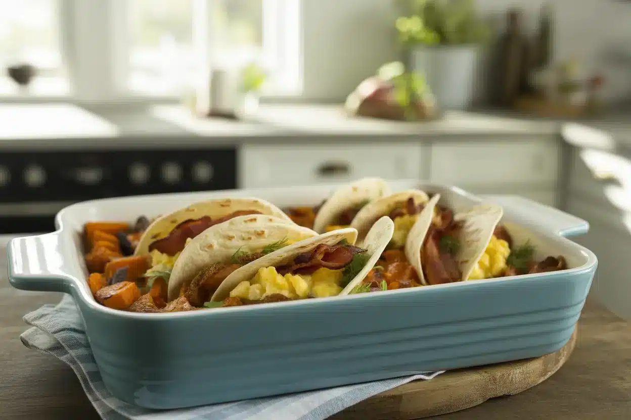 Baked Breakfast Tacos