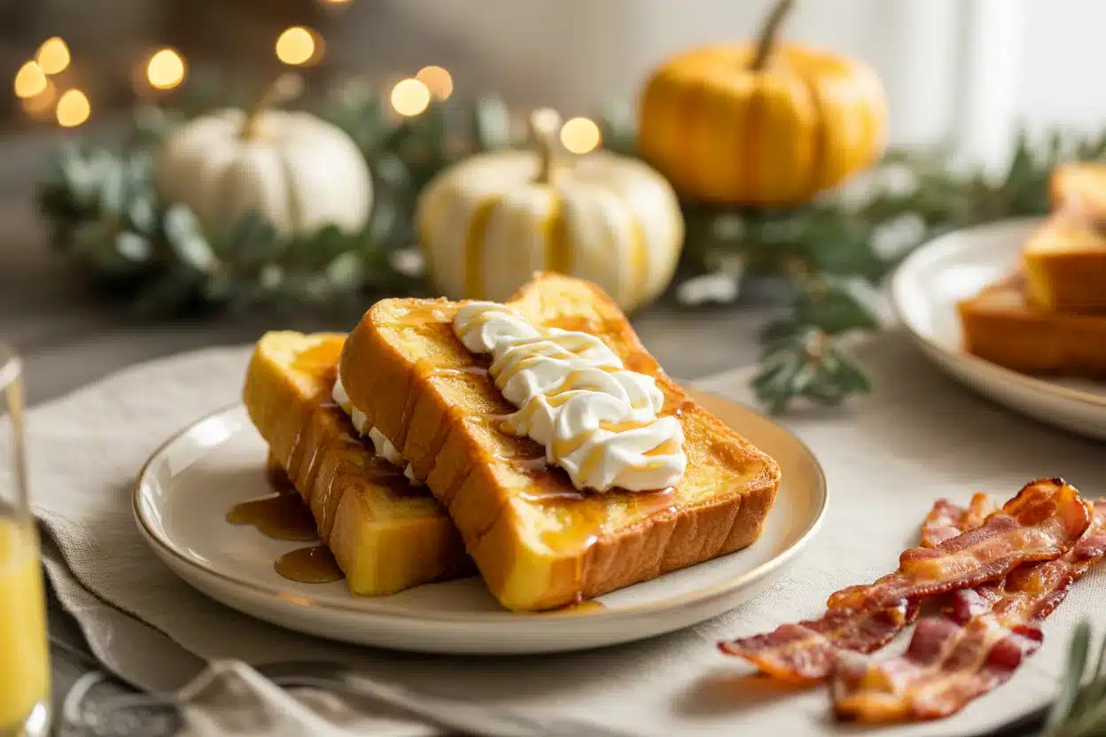 Fall Pumpkin French Toas