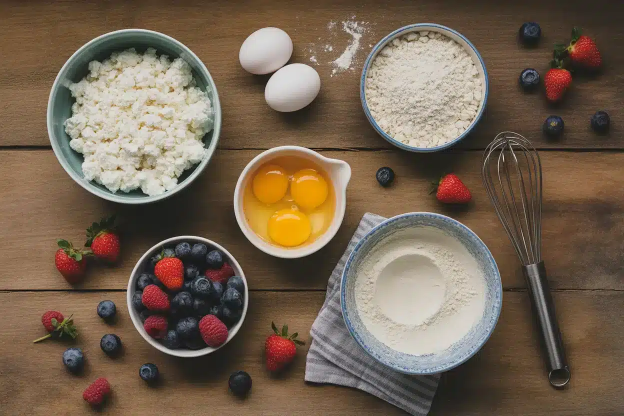 Gluten Free Cottage Cheese Pancakes