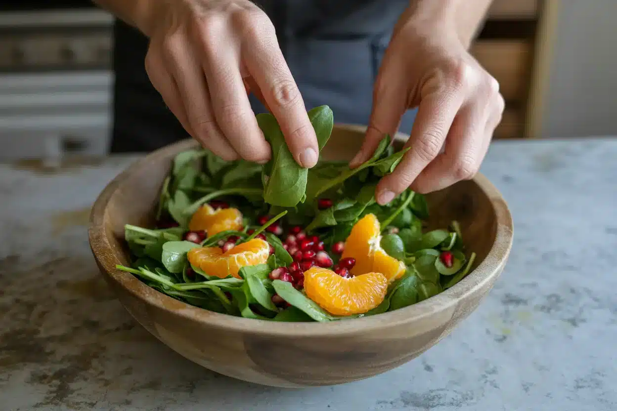 festive christmas salad