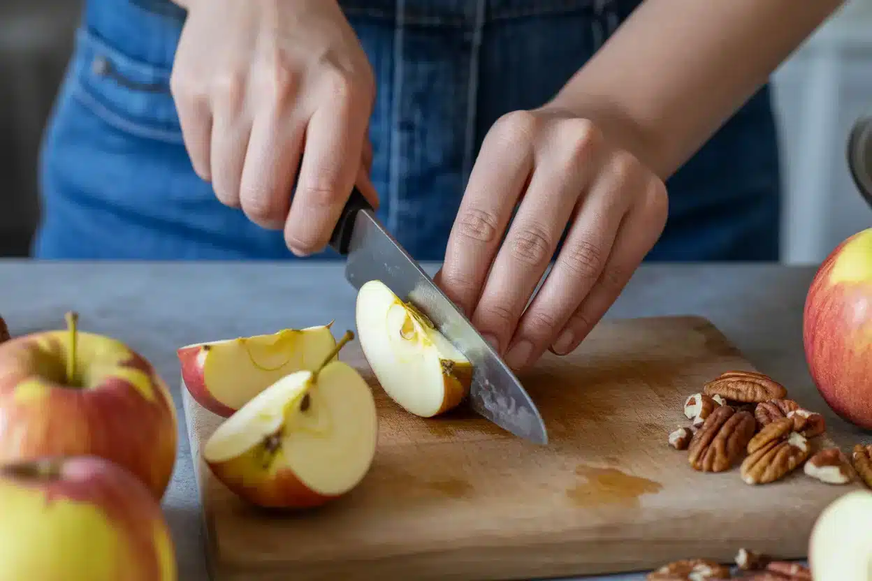 Brie Pear Bites