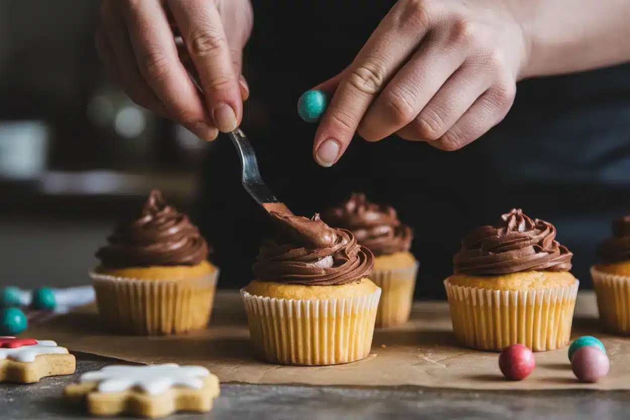 reindeer cupcakes