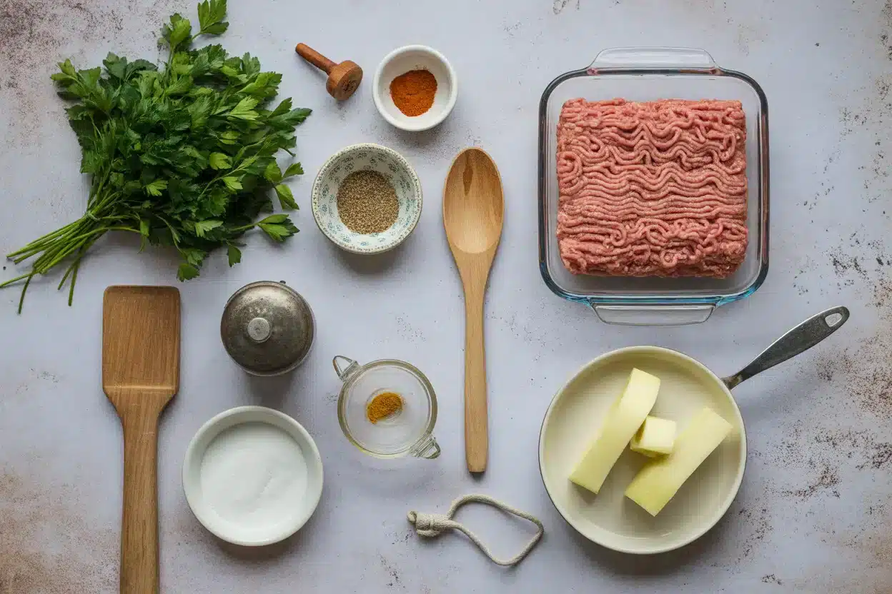 Amish Hamburger Steak Bake