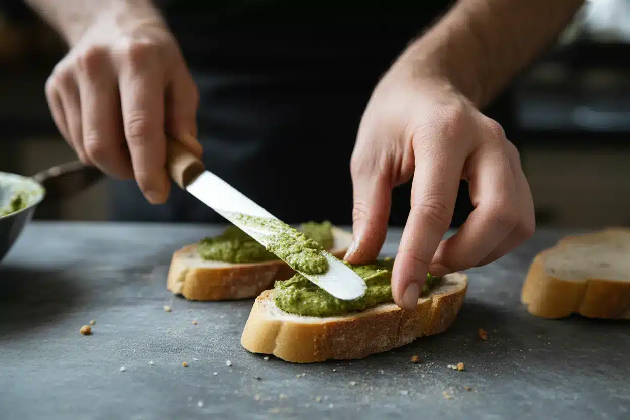 Mouthwatering Pesto Grilled Cheese: A Simple Joy to Savor
